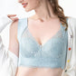 Lace Wireless Gathering Bra