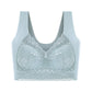 Lace Wireless Gathering Bra