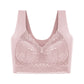 Lace Wireless Gathering Bra