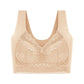 Lace Wireless Gathering Bra