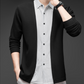 Men's Fake Two-Piece Striped Long-Sleeved Sweater（50% OFF）