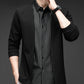 Men's Fake Two-Piece Striped Long-Sleeved Sweater（50% OFF）