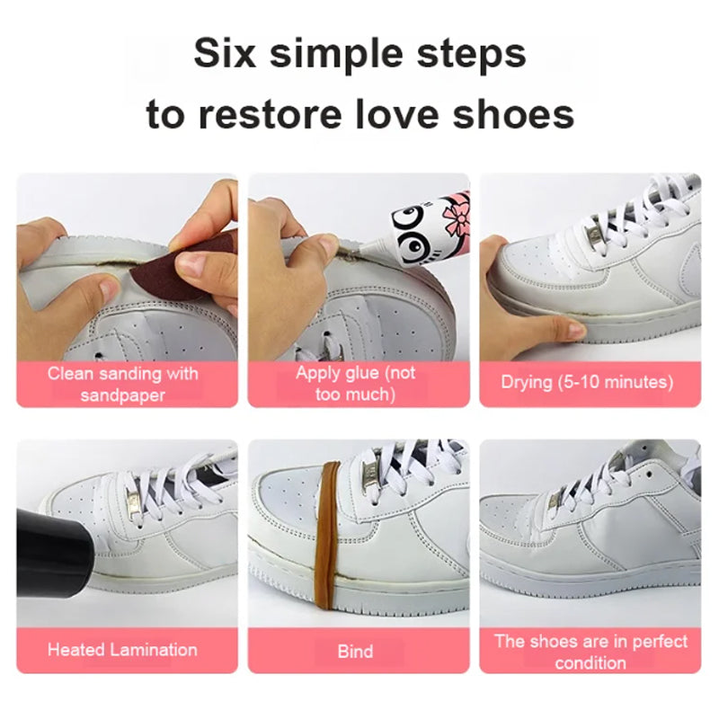 💥Limited Time Special - Buy 3 Get 5 Free🎉 Powerful Shoe Repair Adhesive with Toolset