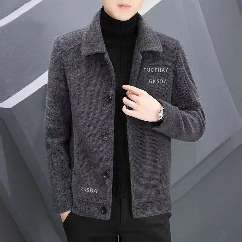 Men's Classic Warm Up Button Jacket