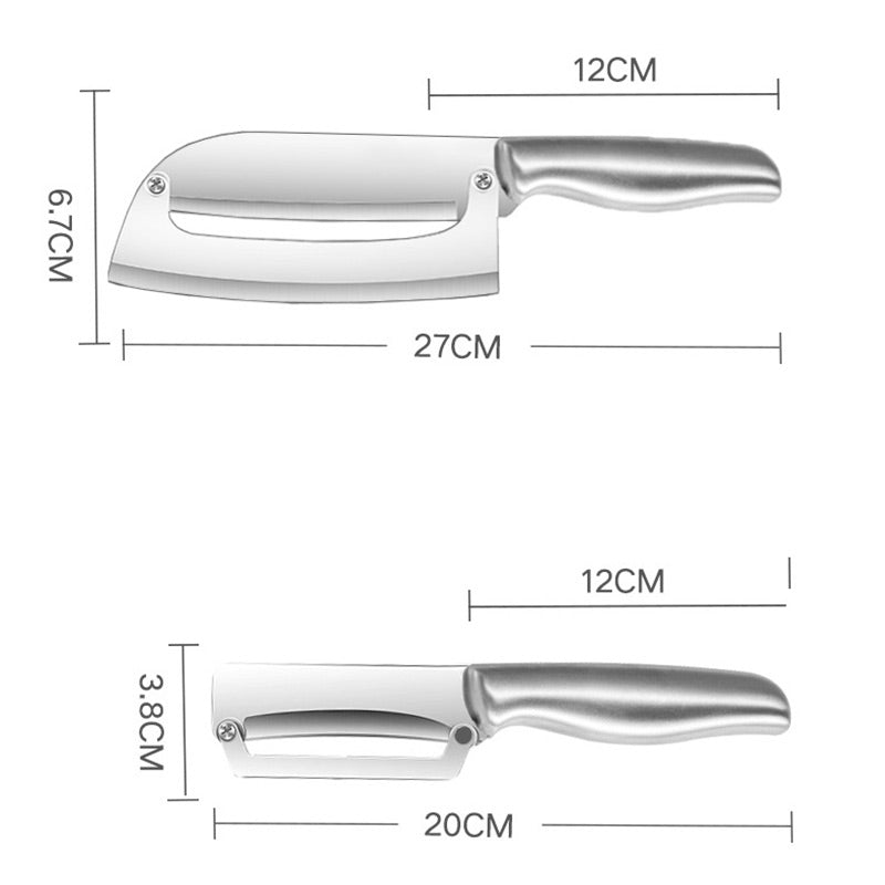 Premium Stainless Steel Multifunctional Handheld Peeler