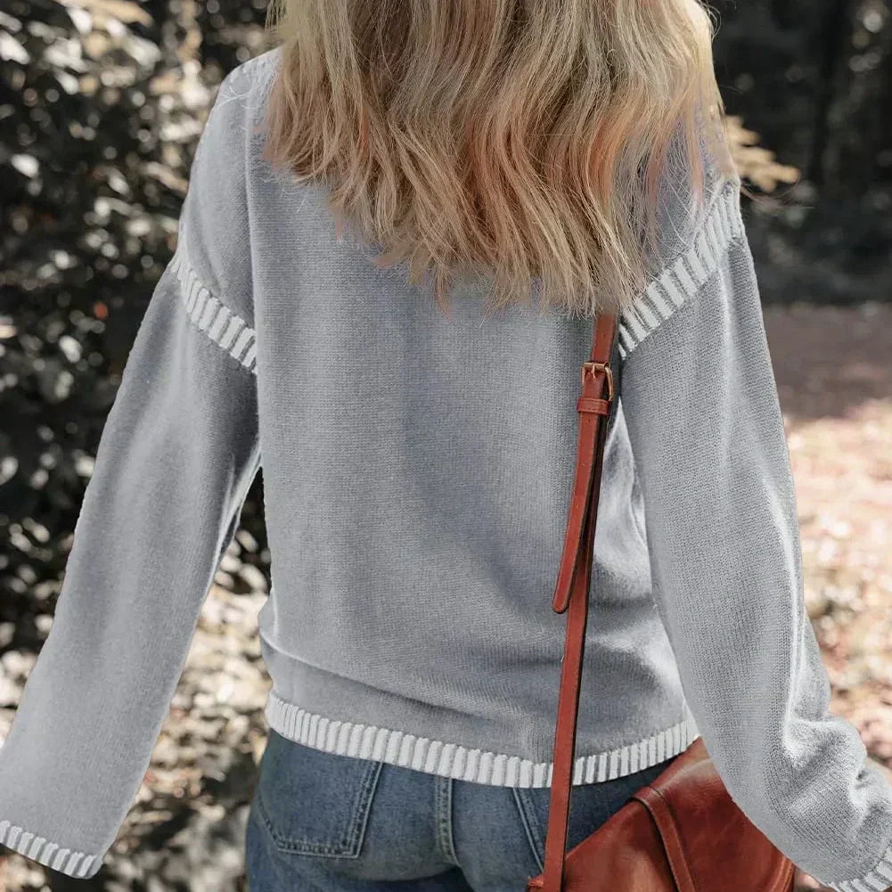 🍂 Fall must-have!🔥Women's Casual Knit Pullover Sweater