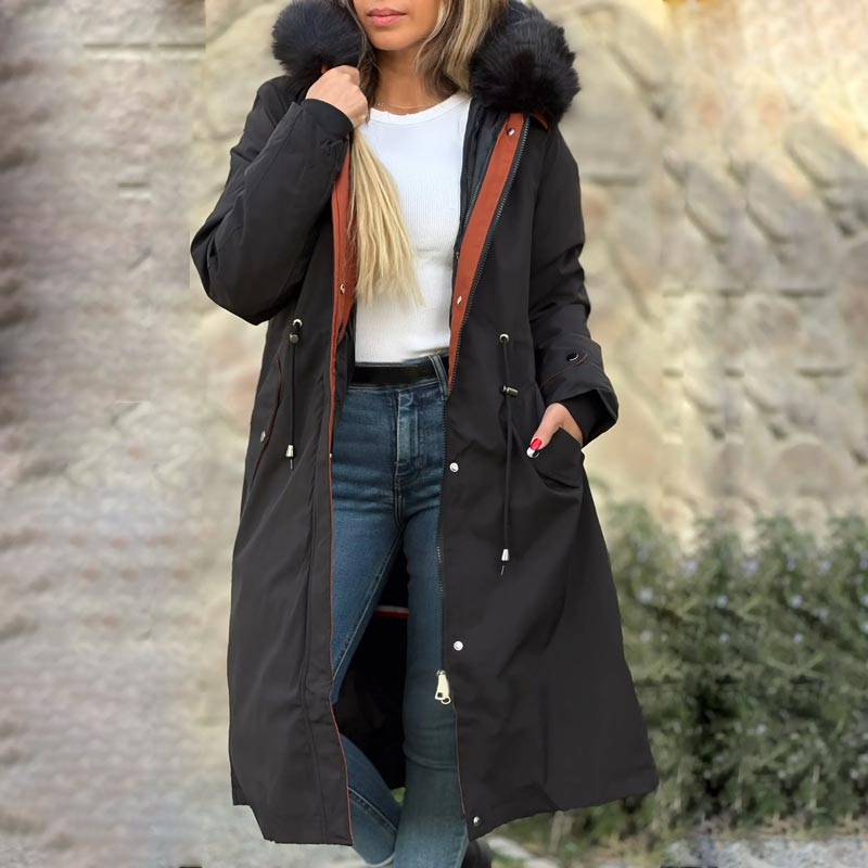 ❄️Winter-Specials❄️Women's Winter Hooded Furry Collar Casual Parka Coat