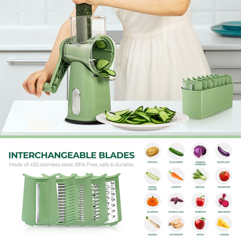 5-in-1 Household Multifunctional Storm Vegetable Cutter