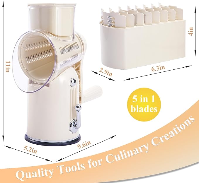 5-in-1 Household Multifunctional Storm Vegetable Cutter