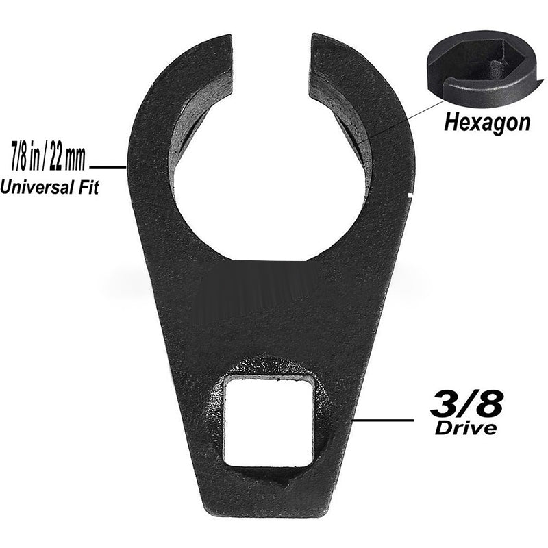 Offset Oxygen Sensor Socket Car Offset Oxygen Sensor Socket for Easy Installation & Removal(7/8 ...