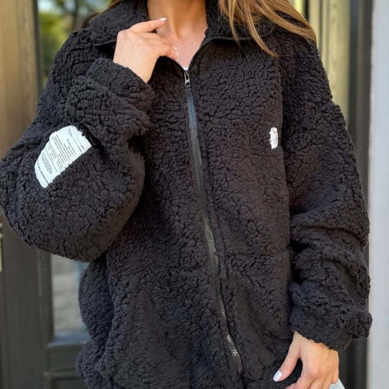 ❄️Winter Specials❄️ Women's Casual Faux Lamb Wool Coat