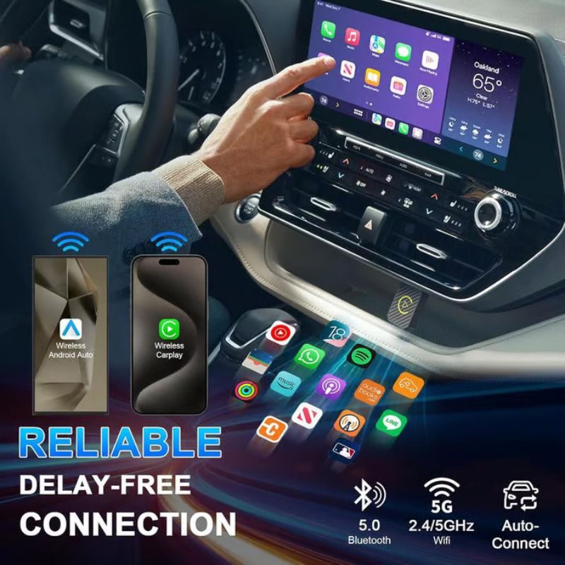 🔥2025 New Arrival🔥 Mini Wireless CarPlay Adapter