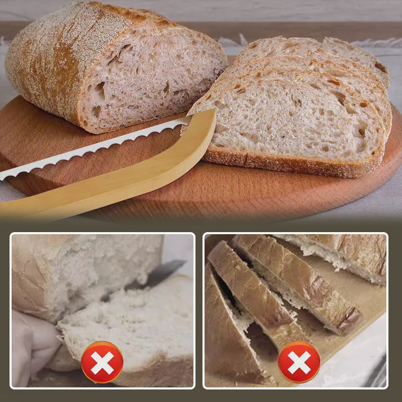 Homemade Bread & Toast Cutter Knife