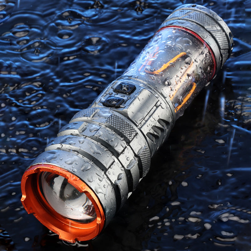 Waterproof Super Bright Rechargeable LED Camping Flashlight