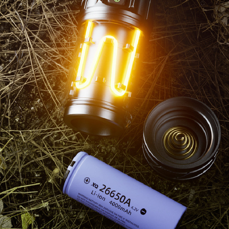 Waterproof Super Bright Rechargeable LED Camping Flashlight