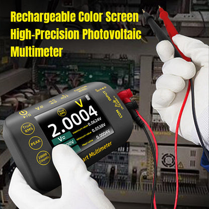 Rechargeable Color Screen High-Precision Photovoltaic Multimeter