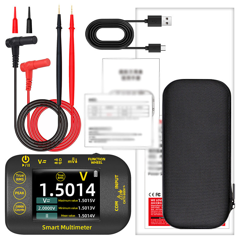 Rechargeable Color Screen High-Precision Photovoltaic Multimeter