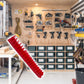 Wrench Organizer Rack Set - Holds 23/46 pcs Wrenches