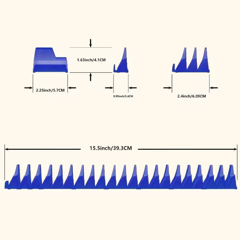 Wrench Organizer Rack Set - Holds 23/46 pcs Wrenches