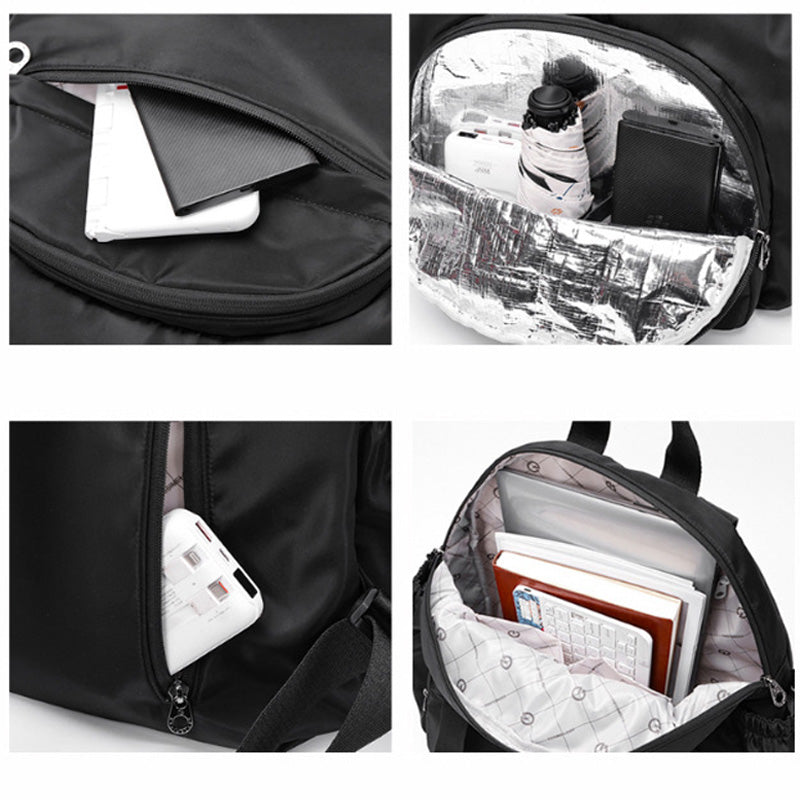 Large Capacity Backpack - Shoulder & Handbag