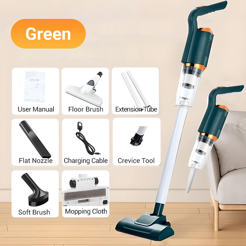 ❄️Winter Specials 50% Off Cordless Vacuum Cleaner – 6000PA Powerful Suction for Home & Car