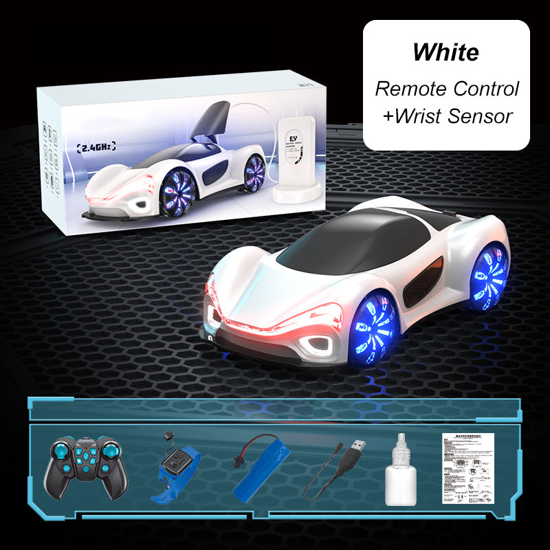 Gesture Sensing Stunt Light Spray Car Toys