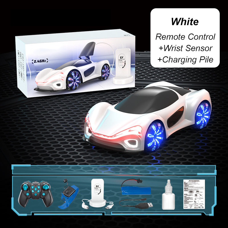 Gesture Sensing Stunt Light Spray Car Toys