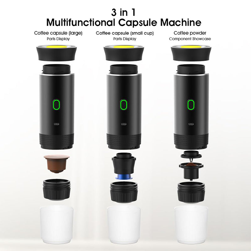 Rechargeable Portable Capsule Coffee Maker ❄️