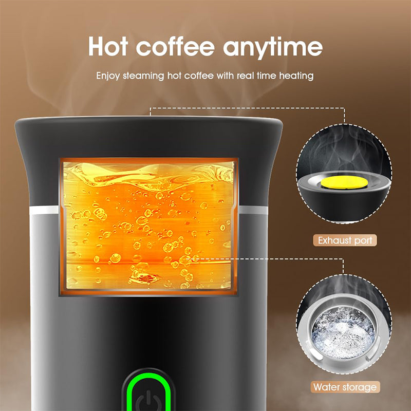 Rechargeable Portable Capsule Coffee Maker ❄️