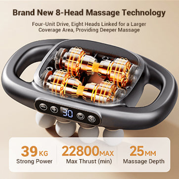 🎅Xmas Sales - 50% OFF🎄8-Head Fascial Muscle Relaxation Massager