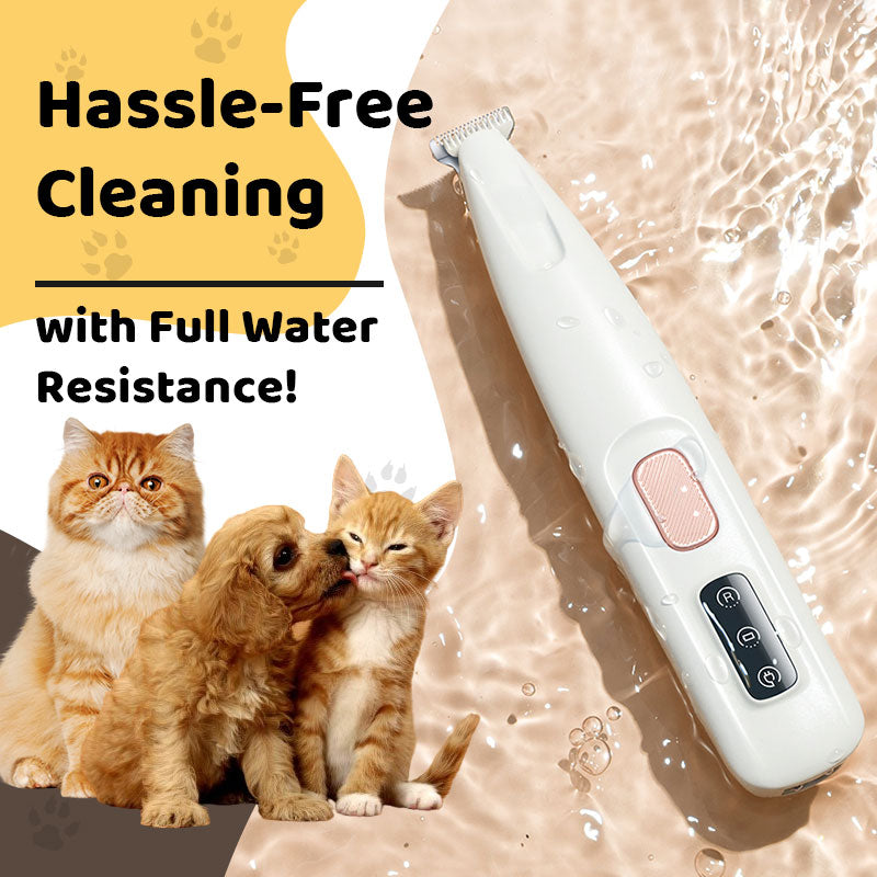 ✨New Year Specials🐱 Waterproof Rechargeable Pet Shaver with LED Light