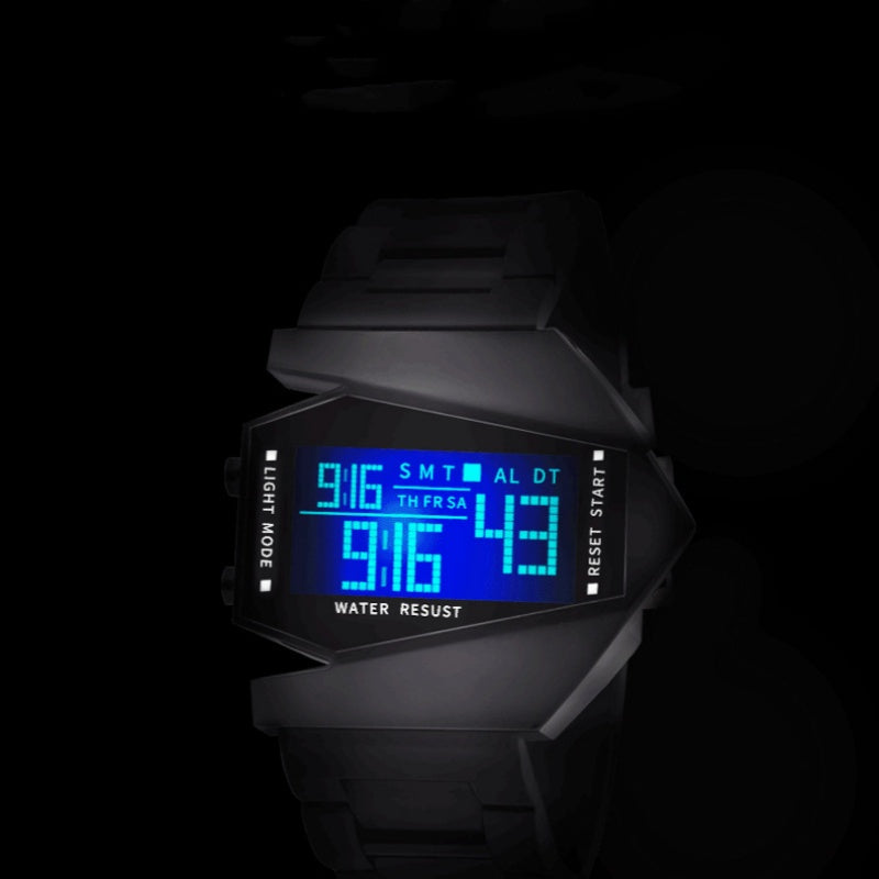 🔥Creative luminous aeroplane shape LED watch⌚