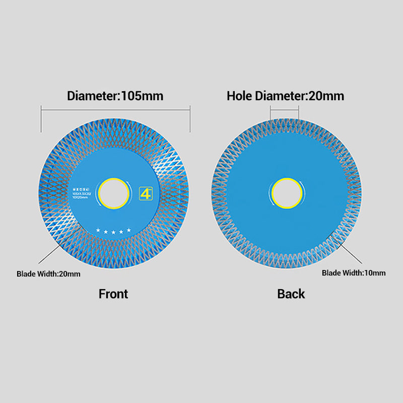 High Hardness Ultra-thin Cutting & Grinding Blades for Ceramics & Tiles