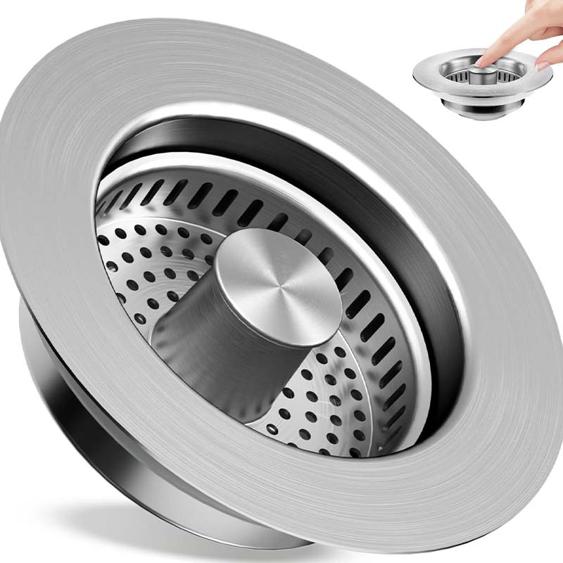 🔥Kitchen Sink Drain Strainer & Stopper