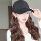 Baseball Cap with Hair Extensions for Women