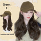 Baseball Cap with Hair Extensions for Women