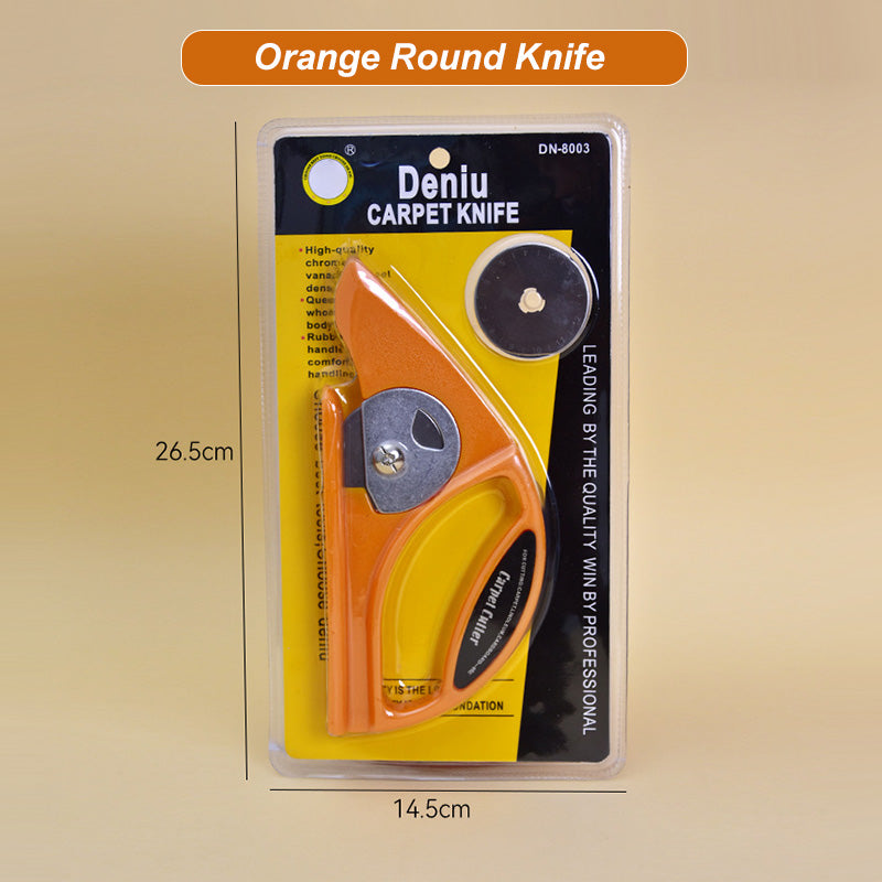 Carpet Cutting Knife Straight & Round Blades