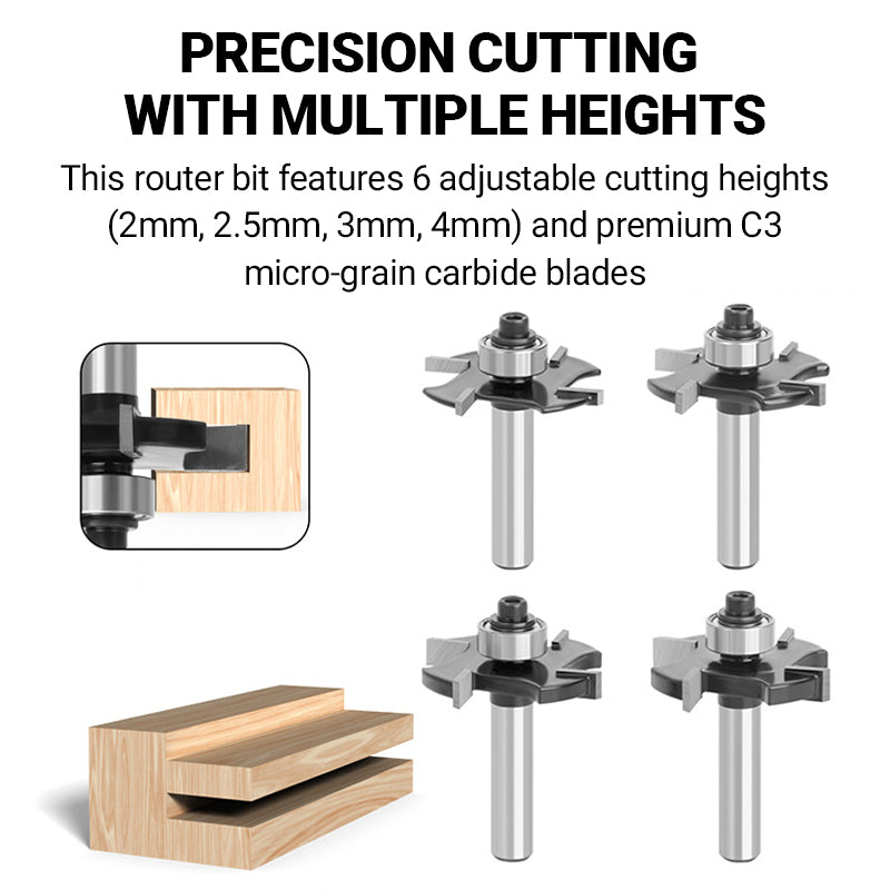 💥Versatile Slot Cutter Router Bit