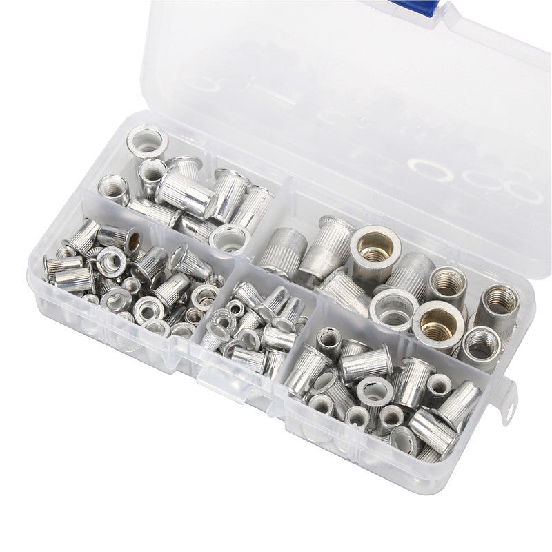 🔥Free Shipping🔥Threaded Insert Nut Rivet Nuts Set with Flat Head