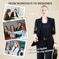 Women's 3-Piece Casual Blazer Set