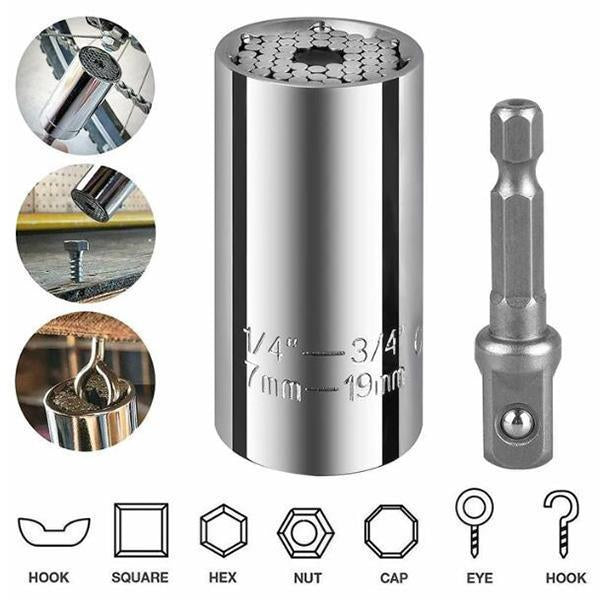 🔧 LIMITED‑TIME 50% OFF! ✨ Honeycomb Universal Wrench Socket Set – Multi‑Size, Labor‑Saving, Compact ✨