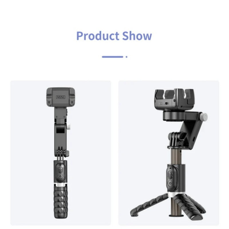 💥Limited time Sales - 50% OFF💥360° Rotating 3-Axis Foldable Gimbal Stabilizer for Smartphones Recording