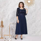 Elegance Lace Plus-Size Dress