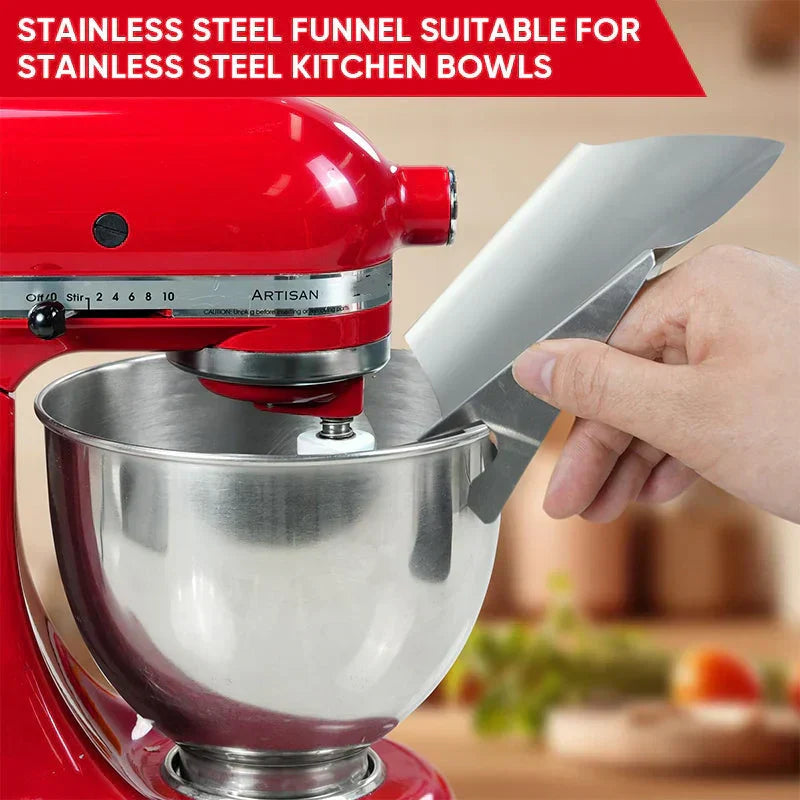 Convenient Durable Stainless Steel Pouring Shield