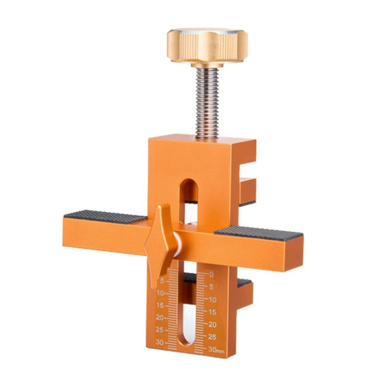 Adjustable Aluminum Alloy Cabinet Door Installation Positioner for 7-40mm