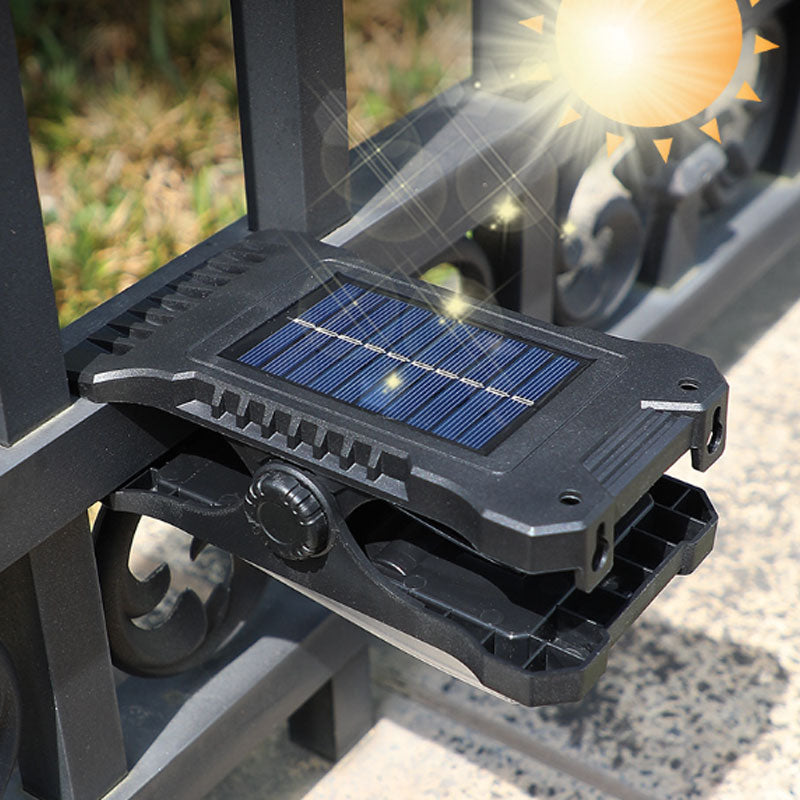 Solar Outdoor Clip Lights with Motion Sensor