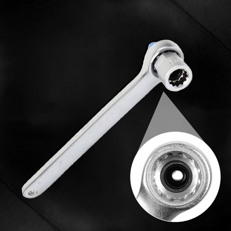 7-12mm Brake Bleeder Wrench Set with Silicone Hose