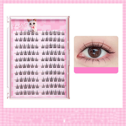 Glueless Removable Natural Faux Eyelash