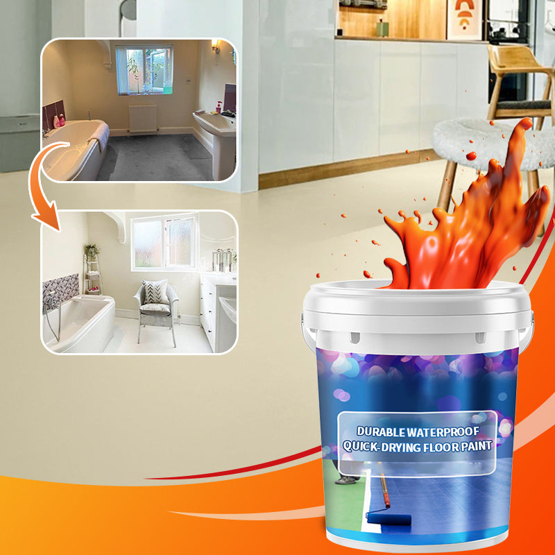 🔥New Upgraded🔥Durable Waterproof Quick-drying Floor Paint