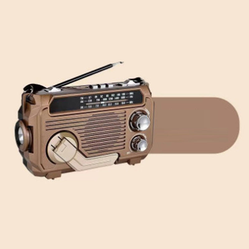 Multi-function Hand Crank Portable Radio with Flashlight